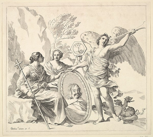 Louis-Emmanuel de Valois  comte d'Alais et duc d'Angoulême 17t,  Poster Print
