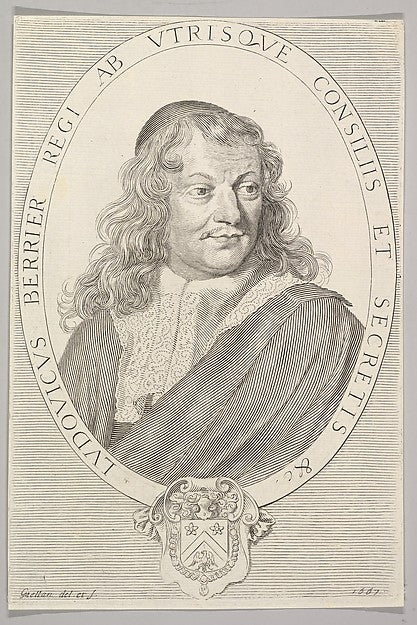 Louis Berryer 1667-Claude Mellan ,16x12