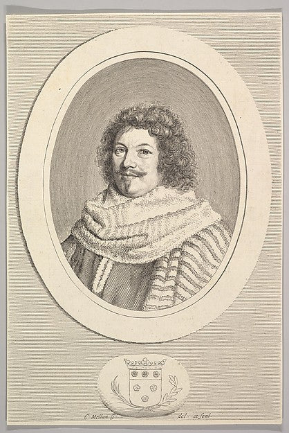 René de Longueil  marquis de Maisons-Claude Mellan ,16x12