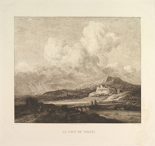 A Burst of Sunlight 1860-Charles-François Daubigny, After Jaco,16x12"(A3) Poster
