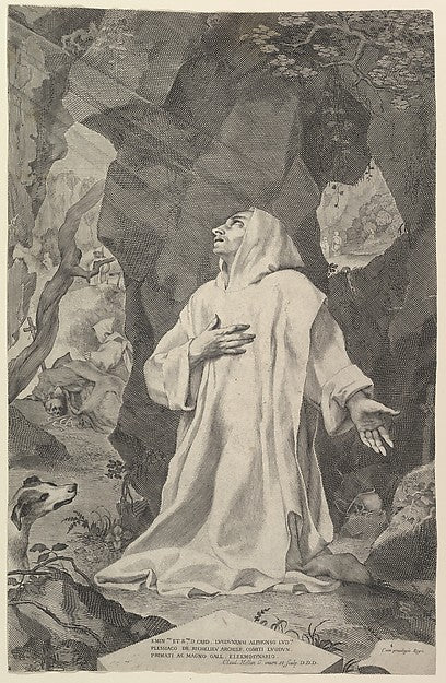 St. Bruno-Claude Mellan ,16x12