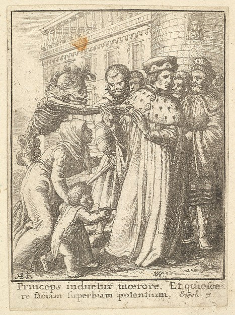 Duke  from the Dance of Death 1651-After Hans Holbein the Youn,  Poster Print Wall Art