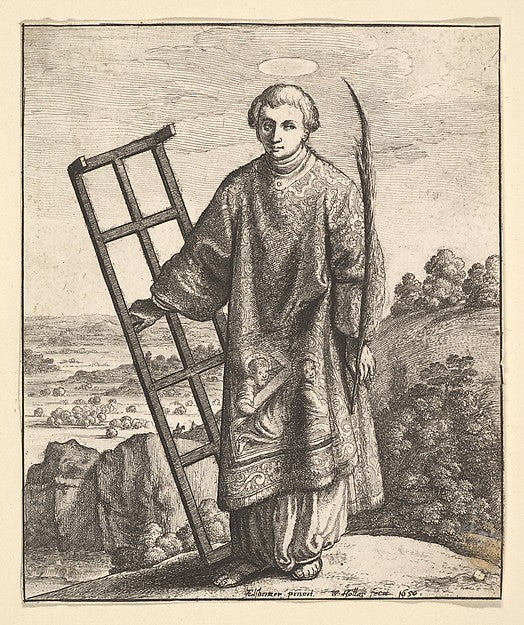 St. Lawrence 1650-After Adam Elsheimer,  Poster Print Wall Art