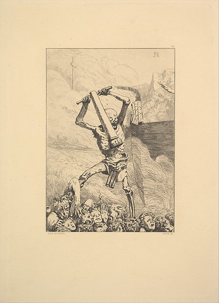 Max Klinger :Dritte Zukunft from Eva und die Zukunft -16x12"(A3) Poster