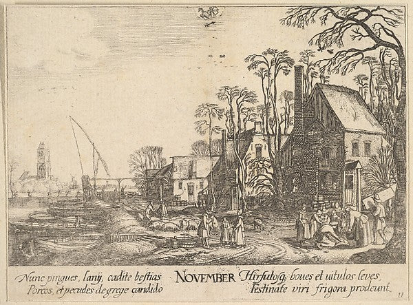 November 1628–29-After Jan van de Velde II,  Poster Print Wall Art