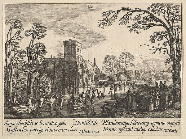 January 1628–29-After Jan van de Velde II,  Poster Print Wall Art