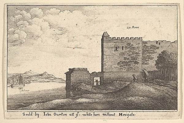 zu Bonn c1635-Wenceslaus Hollar,  Poster Print Wall Art