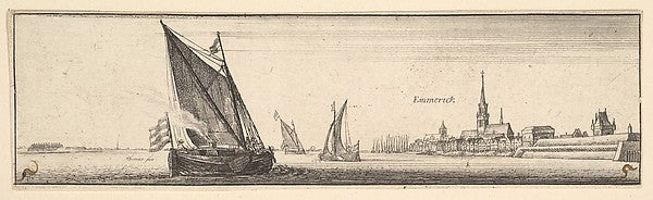 Emmerich 1642–44-Wenceslaus Hollar,  Poster Print Wall Art