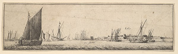 Lillo 1642–44-Wenceslaus Hollar,  Poster Print Wall Art