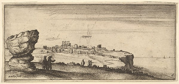 Douer  1642-Wenceslaus Hollar,  Poster Print Wall Art