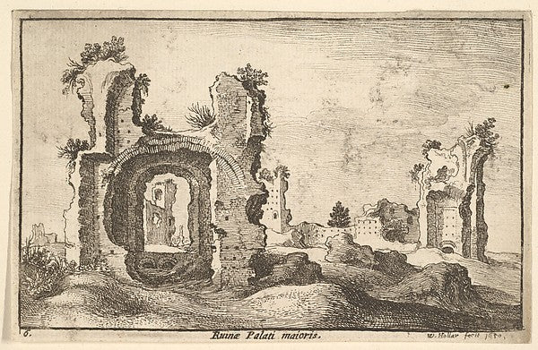 Palati maioris  1650-After Sebastiaen Vrancx,  Poster Print Wall Art