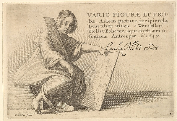 Varie Figuræ et Probæ 1645-After Leonardo da Vinci,16x12"(A3)Poster