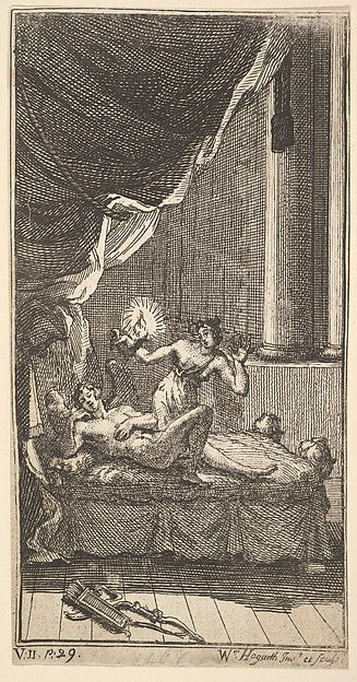 The New Metamorphosis  Plate 6: The Story of Cupid and Psyche ,  Poster Print