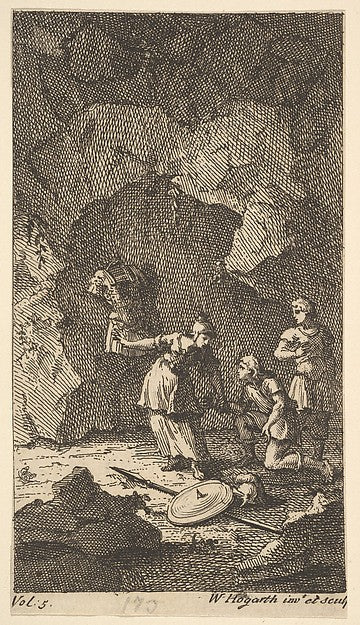 Cassandra  Frontispiece  Vol. 5 1725-William Hogarth ,16x12