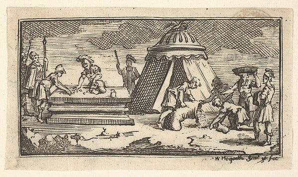 Issued Barley Instead of Wheat [first version]  after 1725-Wil,  Poster Print