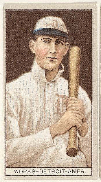 :Works Detroit American League from the Brown Background ser-16x12"(A3) Poster