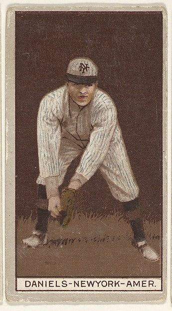 :Daniels New York American League from the Brown Background -16x12"(A3) Poster