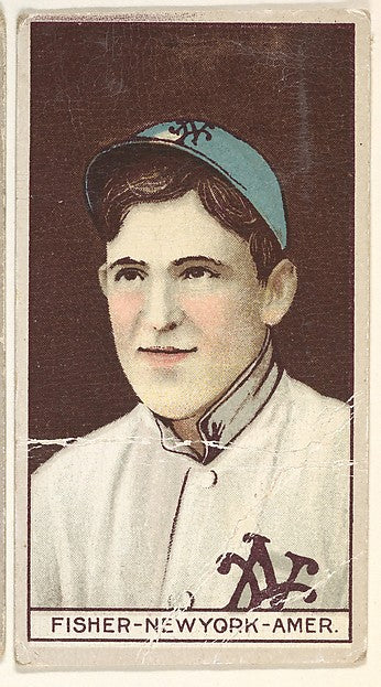 :Fisher New York American League from the Brown Background s-16x12"(A3) Poster