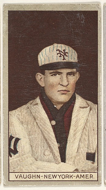 :Vaughn New York American League from the Brown Background s-16x12"(A3) Poster