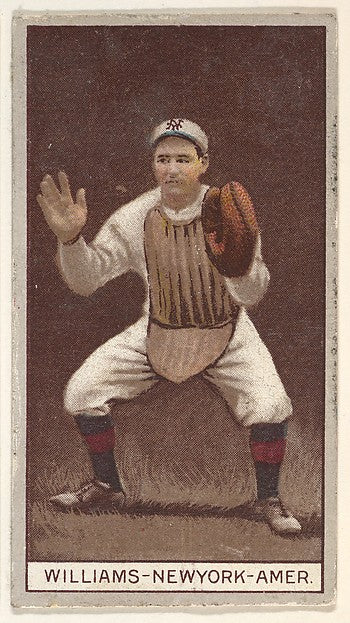 :Williams New York American League from the Brown Background-16x12"(A3) Poster