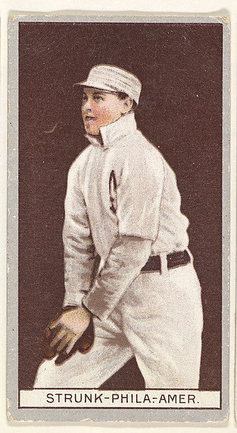 :Strunk Philadelphia American League from the Brown Backgrou-16x12"(A3) Poster