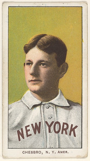 :Chesbro New York American League from the White Border seri-16x12"(A3) Poster