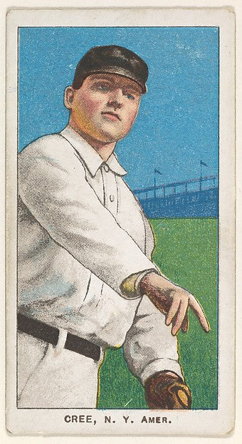 :Cree New York American League from the White Border series -16x12"(A3) Poster