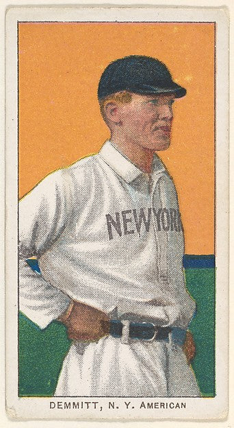 :Demmitt New York American League from the White Border seri-16x12"(A3) Poster