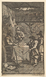 Hudibras Visiting Sidrophel  1721–26-William Hogarth ,16x12"(A3)Poster