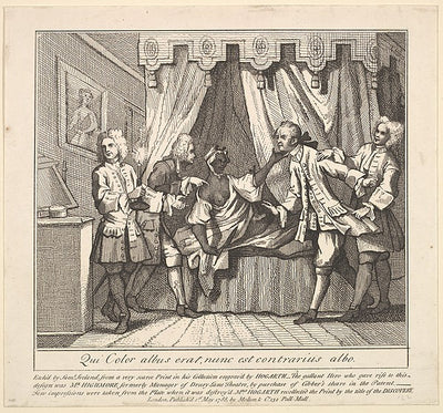 The Discovery 1788-After William Hogarth ,16x12"(A3)Poster