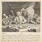 Columbus Breaking the Egg April 1752-William Hogarth ,16x12"(A3)Poster