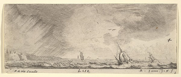 L'Air  from The Elements 17th cent-Reinier Nooms, called Zeema,  Poster Print