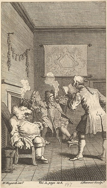 Tristram Shandy  Frontispiece  Volume 1  April 1760-after Will,  Poster Print Wall Art