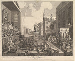 The Times  Plate 2 May 29, 1790-William Hogarth ,16x12"(A3)Poster