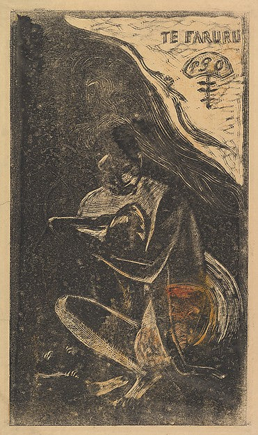 Here We Make Love   from Fragrance  1893–94-Paul Gauguin,16x12"(A3) Poster