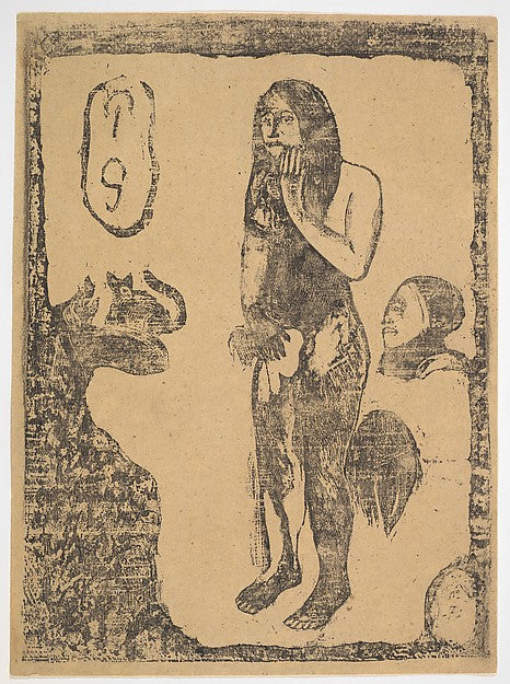 Eve 1898–99-Paul Gauguin,16x12"(A3)Poster