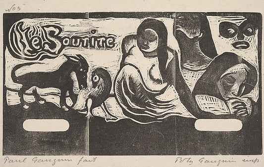 Le Sourire 1899-Paul Gauguin,16x12"(A3)Poster