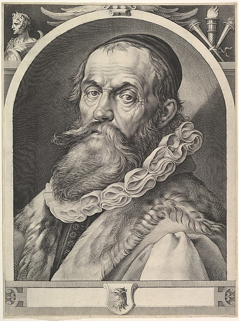 Portrait of Hendrick Goltzius c1617-Jan Muller, Poster Print