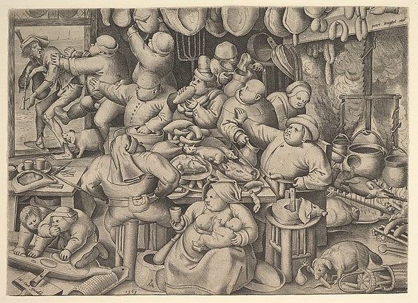 Pieter van der Heyden , After Pieter Bruegel the Elder ca. 1-16x12"(A3) Poster