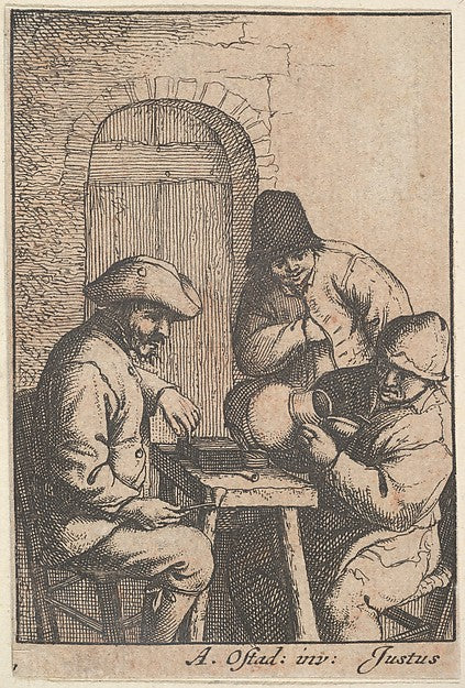 Empty Jug 1610–85-Adriaen van Ostade ,  Poster Print