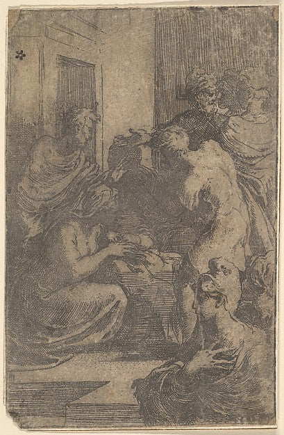 Parmigianino:The Nativity c1527–30-16x12"(A3) Poster