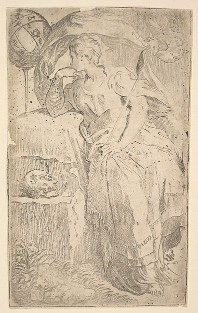 Astrology early 16th cent-Parmigianino  , Poster Print