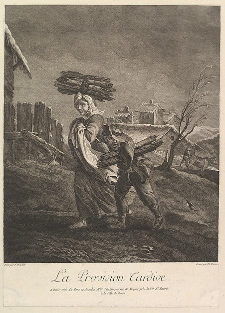 The Late Provision 1771-Philippe Trière, After François Bouche,  Poster Print Wall Art