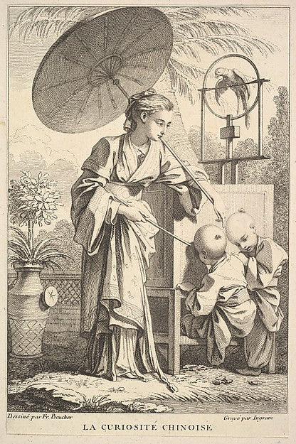 Chinese Curiosities 1741–63-John Ingram, After François Bouche,16x12
