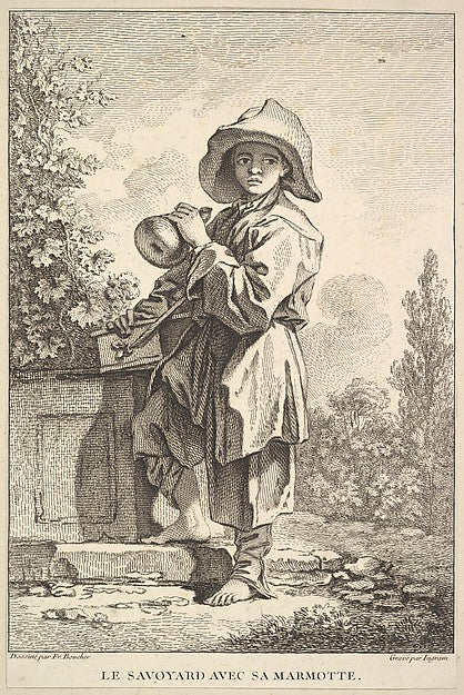 The Savoyard with His Box 1741–63-John Ingram, After François ,  Poster Print Wall Art