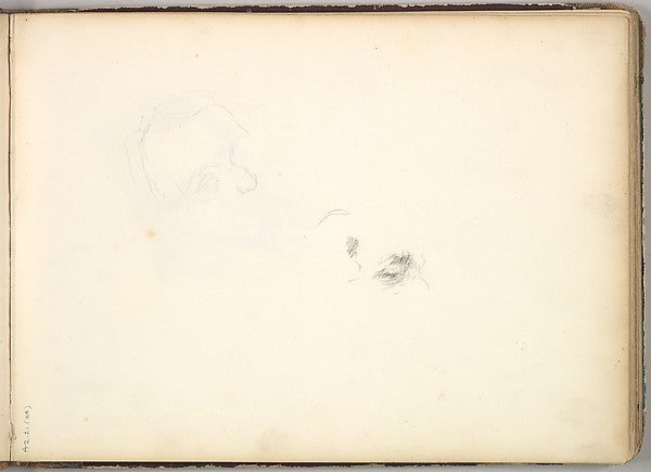 Frederic, Lord Leighton:Preliminary Studies for Portrait of -16x12"(A3) Poster