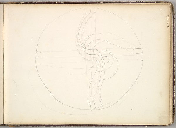 Frederic, Lord Leighton:Circular Diagram c1849-16x12"(A3) Poster