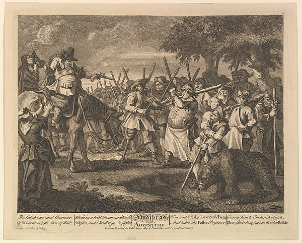 William Hogarth:Hudibras's First Adventure 1725–68-16x12