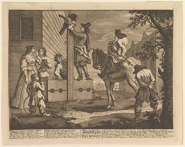 William Hogarth:Hudibras Triumphant 1725–68-16x12