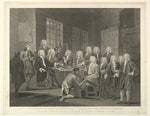 After William Hogarth:Bambridge on Trial for Murder by a Com-16x12"(A3) Poster